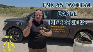 On the Range: FNX 45 First Impressions