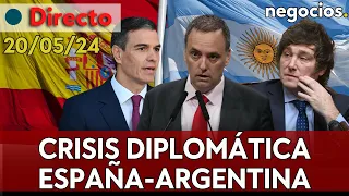 DIRECTO | Argentina responde a Sánchez tras pedir la rectificación inmediata a Milei