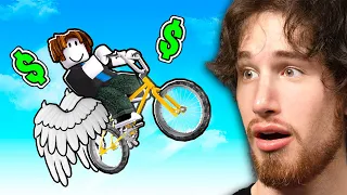 Going 9,256,836 MPH on Roblox Bike Obby!