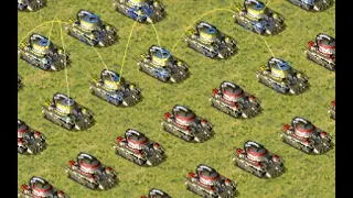 Red Alert 2-- If the brain cars can control each other #redalert #redalert2 #commandandconquer