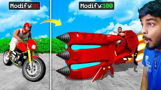 GTA 5 : Modifying Franklin's OLD BIKE to FUTURISTIC SUPER BIKE⚡️😱| Gta 5 tamil | Gta tamilan