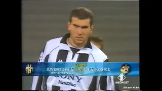 Zidane vs Košice (1997-98 UCL Group Stage 4R)