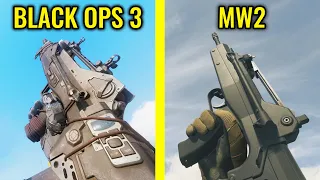 COD MW2 2022 vs Black Ops 3 - Weapons Comparison