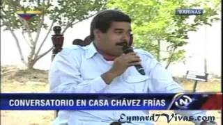 Maduro hablando sobre el pajarito de Chávez