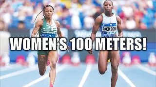 Sha'Carri Richardson VS. Shericka Jackson! || 2024 Miramar Invite 100 Meter Dash!