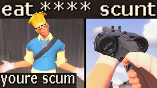 Team Fortress 2 Scout Gameplay🔸(TF2 Back Scatter)