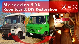 Mercedes 508 Camper - DIY Restoration & Roomtour, Mercedes Breitmaul