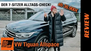 VW Tiguan Allspace Facelift (2022) Alltags-Check mit dem 7-Sitzer! 💺 Fahrbericht | Review | Test