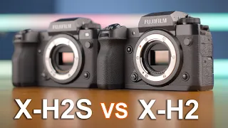 Fujifilm X-H2 vs X-H2S | RESOLUTION or SPEED? ($500 Difference)