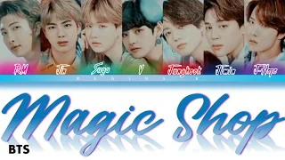 BTS - Magic Shop ( Color Coded Rom/Eng/Albanian Lyrics )