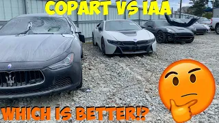 IAA VS COPART | WHAT'S THE DIFFERENCE BETWEEN COPART & INSURANCE AUTO AUCTION? HERE'S THE DIFFERENCE