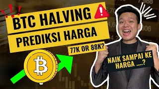 PREDIKSI HARGA BITCOIN SETELAH HALVING! SAMPAI HARGA BERAPAKAH BITCOIN BISA NAIK? BTC HALVING UPDATE