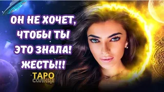 ☀️ЖЕСТЬ‼️ОН НЕ ХОЧЕТ, ЧТОБЫ ТЫ ЭТО ЗНАЛА‼️🤯 #таро #будущеетаро #таролог