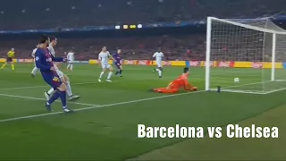Messi ⚽⚽goals vs Chelsea - 14/03/2018