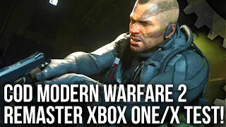 Call of Duty Modern Warfare 2 Remaster: Xbox One/X Tested - The Smoothest Console Performer?