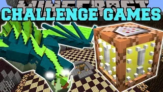 Minecraft: FLYING NAGA CHALLENGE GAMES - Lucky Block Mod - Modded Mini-Game