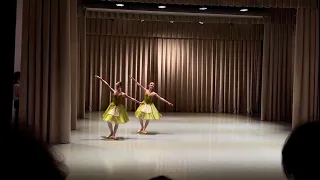 Maria Mikheeva, Maria Polikarpova - "Naiad and the Fisherman" Duet (Vaganova Academy)