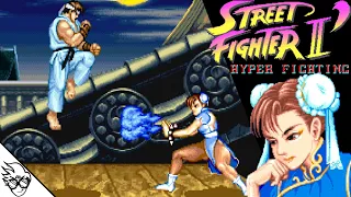 Street Fighter II Turbo: Hyper Fighting (Arcade 1992) - Chun-Li [Playthrough/LongPlay]