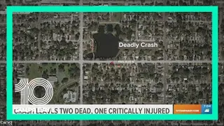 2 dead, 1 critically injured after a crash in St. Pete