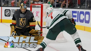 NHL Stanley Cup 2021 First Round: Golden Knights vs. Wild | Game 1 EXTENDED HIGHLIGHTS | NBC Sports
