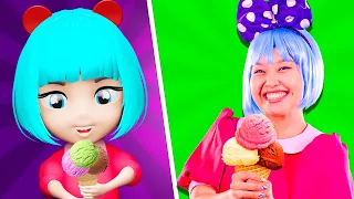 Ice Cream and Lollipop Song | Lights Baby Songs