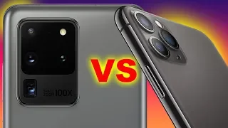 Galaxy S20 Ultra VS iPhone 11 Pro Max Camera Comparison - WOW!