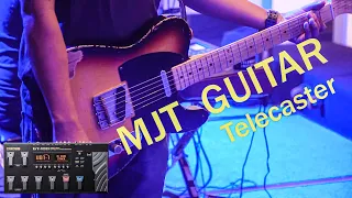 MJT Guitar Teleclaster +Boss GT100   #SoundCheck #NewJiew