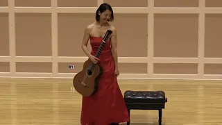 Cinzia Milani full classical guitar concert presented by the Minnesota Guitar Society