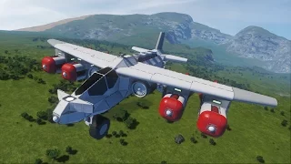 Space Engineers: самонаводящиеся ракеты, тест на планете.