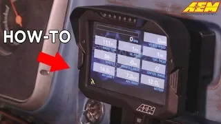 DashDesign 1.0 Tutorial for AEM CD Digital Dash Displays