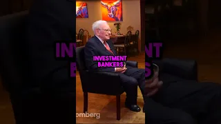 Does Warren Buffett Hire Investment Bankers? #warrenbuffett