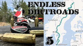 To NordKapp via TET.  Sweden. Motorcycle camping trip. Part 5. Extended swingarm request.