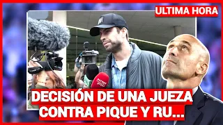 La decisión que acaba de tomar una jueza contra Piqué y Rubiales por corrupción