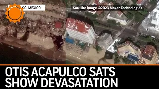Before and After Satellite Shots of Acapulco Show Hurricane Otis | AccuWeather