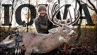 Shot my BIGGEST buck at 6YARDS in his BEDDING! (Self-Filmed)