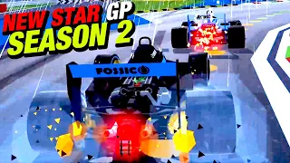 Rain Soaked Season 2! New Star GP Career Mode Gameplay