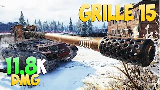 Grille 15 - 7 Kills 11.8K DMG - Maximum! - World Of Tanks