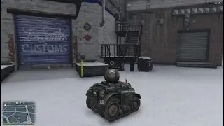 GTA V : Invade and persuade RC tank customization+Testing weapons