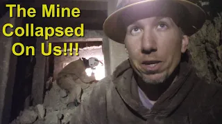Excavating The Collapsed Omega Tunnel at Cerro Gordo Ghost Town and Silver Mine