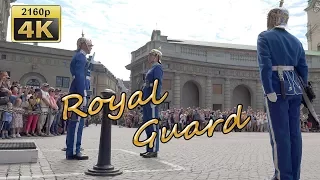 Changing of the Guard in Stockholm - Sweden 4K Travel Channel