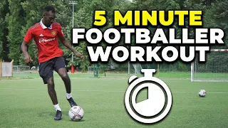 INCREASE YOUR FOOT SPEED IN 5 MINUTES  (LIVE WORKOUT)