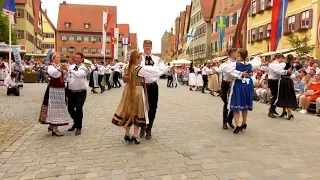 Volkstanz "Stettiner Kreuzpolka" - Siebenbürgische Jugendtanzgruppe Nürnberg & Freunde aus Kanada