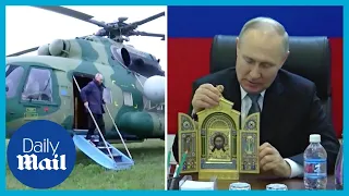 Vladimir Putin visits illegally annexed Kherson, Ukraine