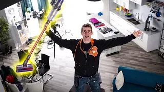 Ultimate Tour of Our NEW $100,000 Studio - Dyson Cyclone V10 Showcase