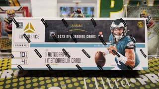 2023 Luminance Football Hobby Box Opening! 4 Hits per Box!!