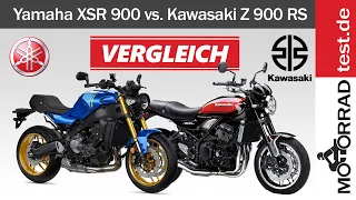 Yamaha XSR 900 vs. Kawasaki Z 900 RS | Vergleich der beiden schicken Retro-Bikes aus Japan