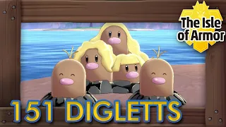 Pokémon Sword & Shield: The Isle of Armor - All 151 Diglett Locations