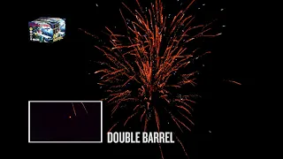 Double Barrel 500g Firework from World Class - 24 Shots - 3D Label