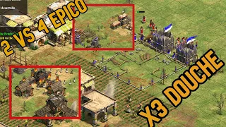 LA MEJOR PARTIDA NIVEL ELITE DE AGE OF EMPIRES 2 LO MAS EXTREMO