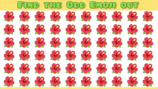 How Good are your Eyes? Find the Odd Emoji out | Quiz Puzzle games #92 - Eye challenge Zayoo Quiz